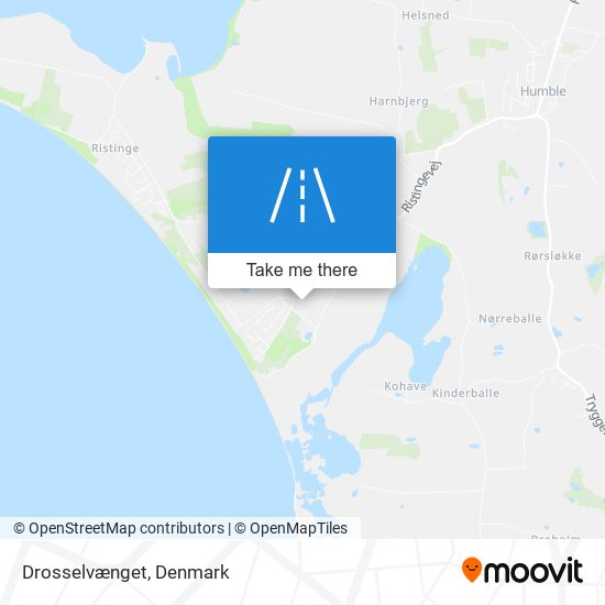 Drosselvænget map