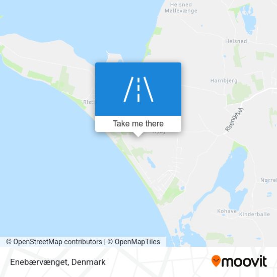 Enebærvænget map