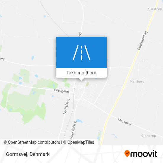 Gormsvej map