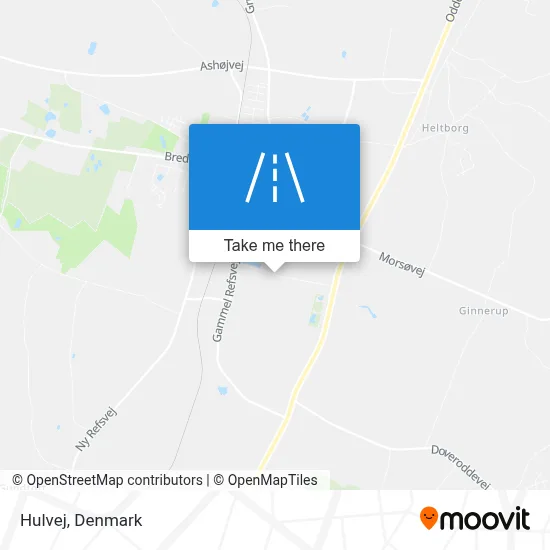 Hulvej map