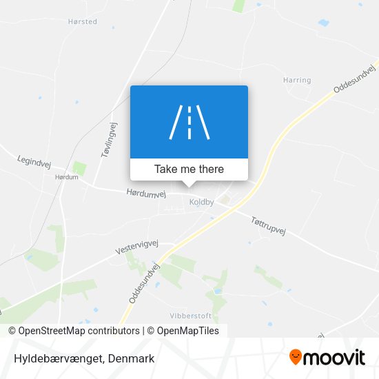 Hyldebærvænget map
