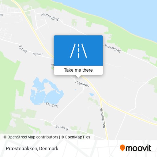 Præstebakken map