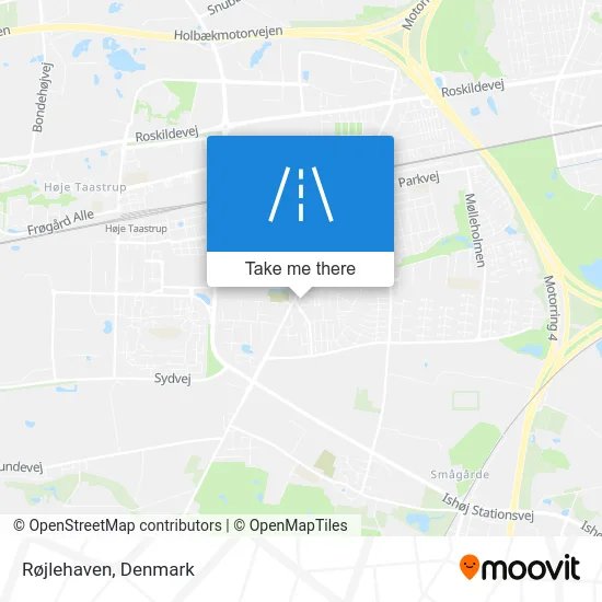 Røjlehaven map