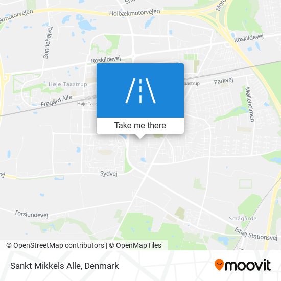 Sankt Mikkels Alle map