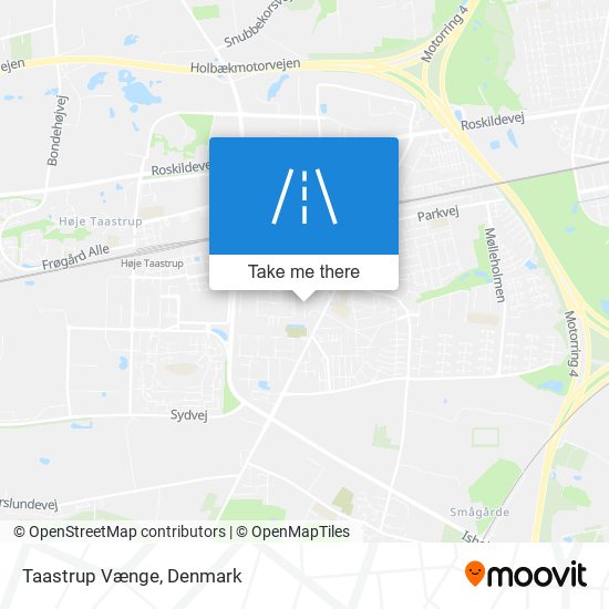 Taastrup Vænge map