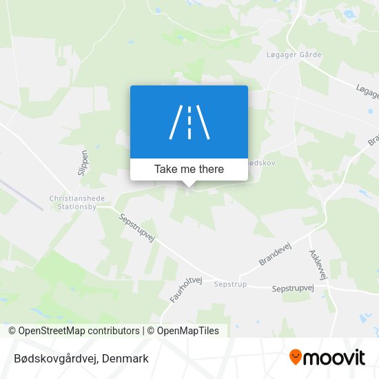Bødskovgårdvej map