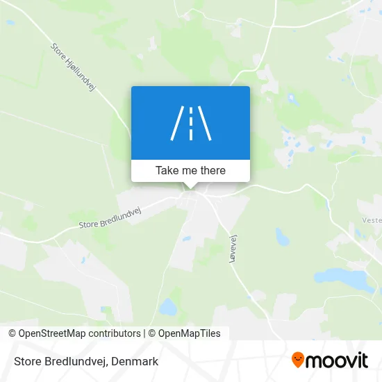 Store Bredlundvej map