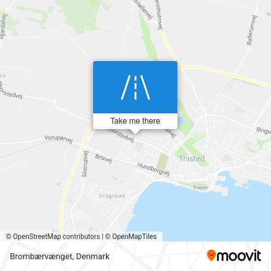 Brombærvænget map