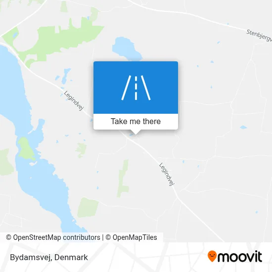 Bydamsvej map