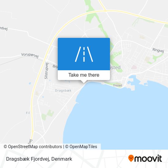 Dragsbæk Fjordvej map