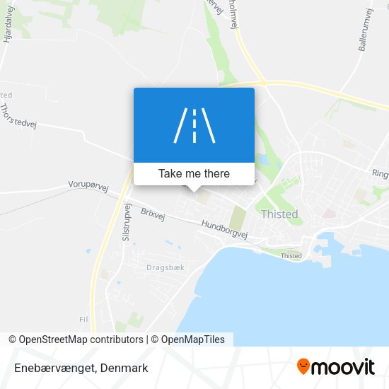 Enebærvænget map