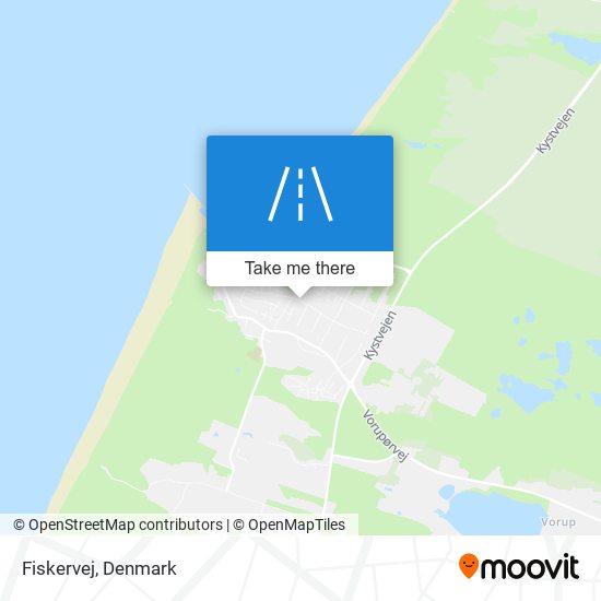 Fiskervej map