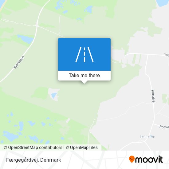 Færgegårdvej map