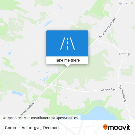 Gammel Aalborgvej map