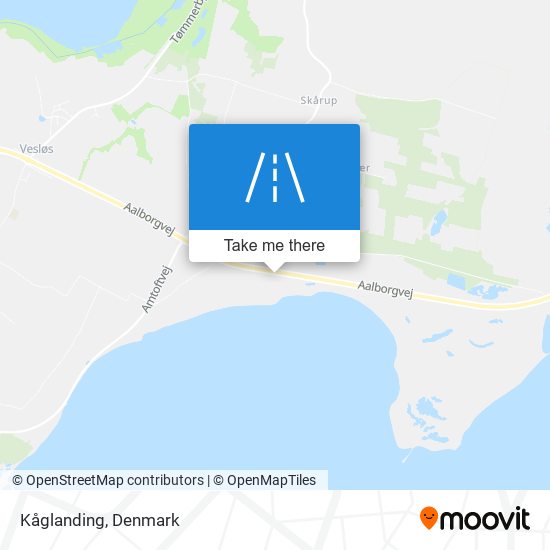 Kåglanding map