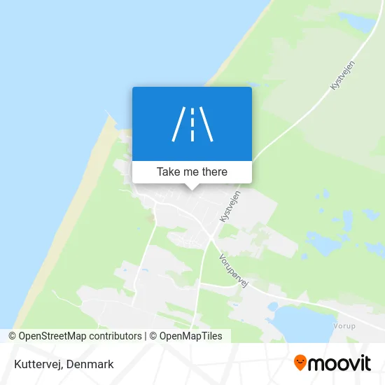 Kuttervej map