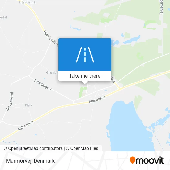 Marmorvej map