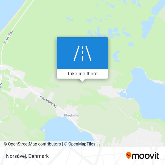 Norsåvej map