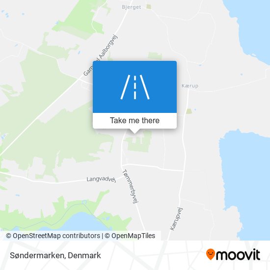 Søndermarken map