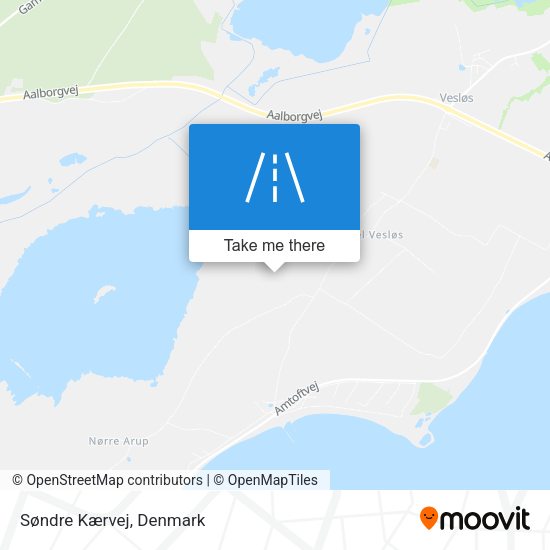 Søndre Kærvej map