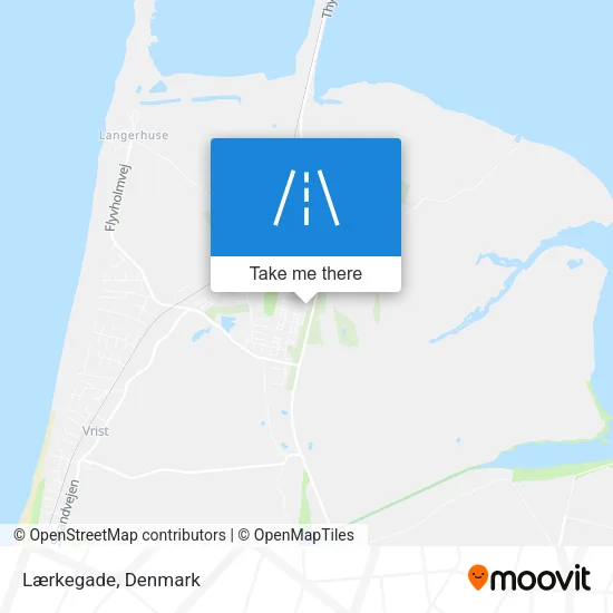 Lærkegade map