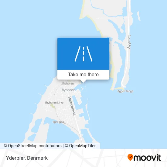 Yderpier map
