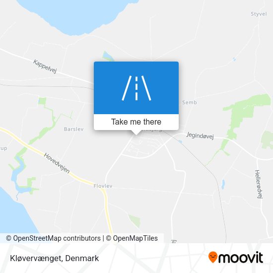 Kløvervænget map