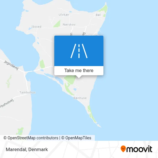 Marendal map