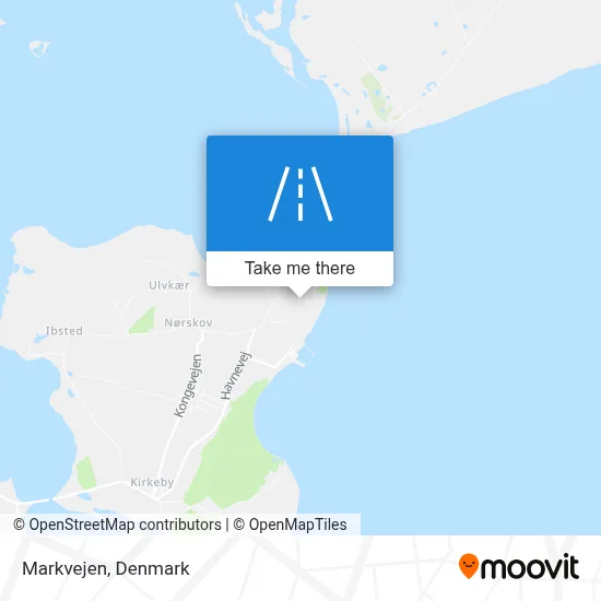 Markvejen map