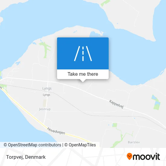Torpvej map