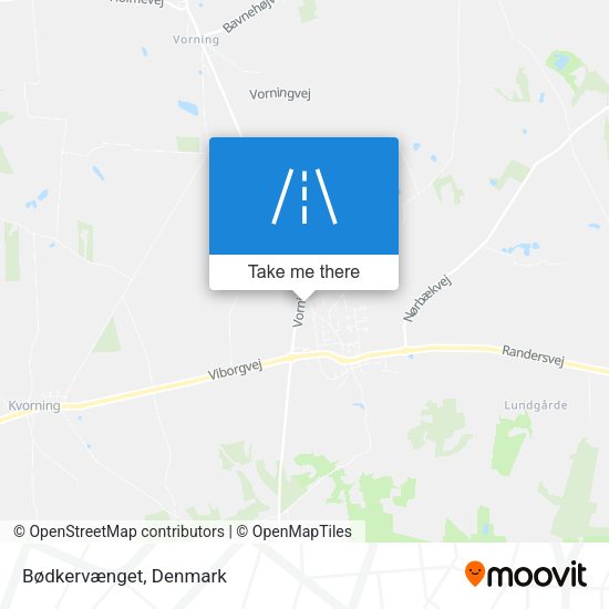 Bødkervænget map