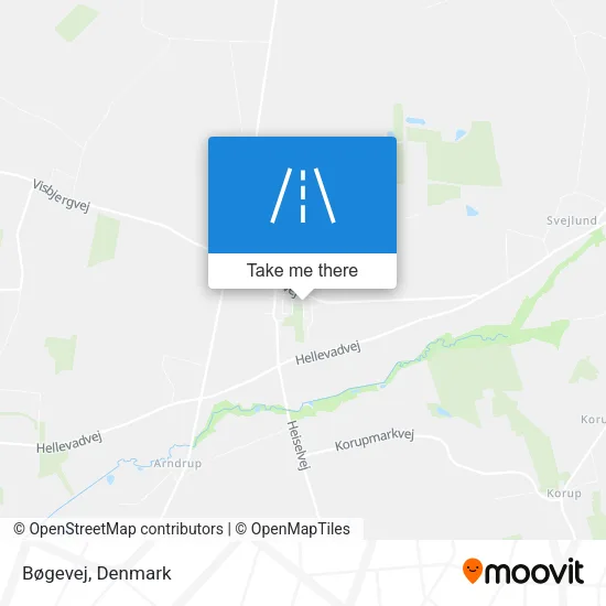 Bøgevej map