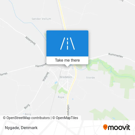 Nygade map