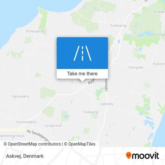 Askvej map
