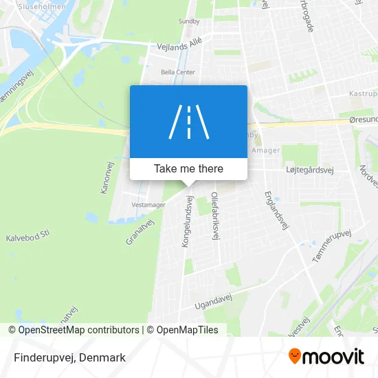 Finderupvej map
