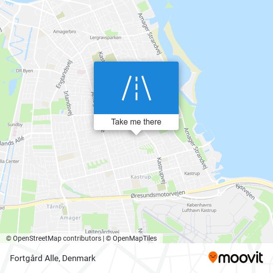 Fortgård Alle map