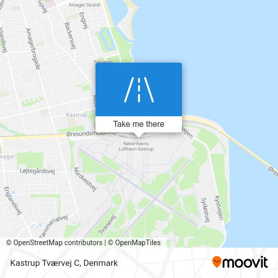 Kastrup Tværvej C map