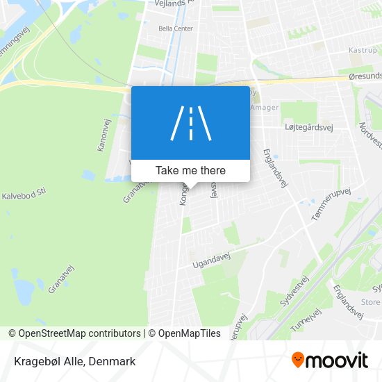 Kragebøl Alle map