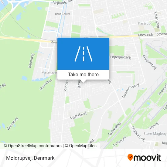 Møldrupvej map