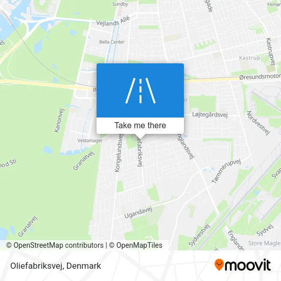 Oliefabriksvej map