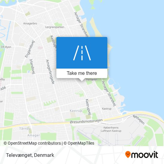 Televænget map