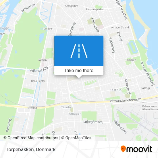 Torpebakken map