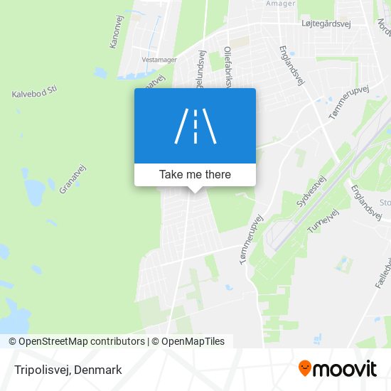 Tripolisvej map