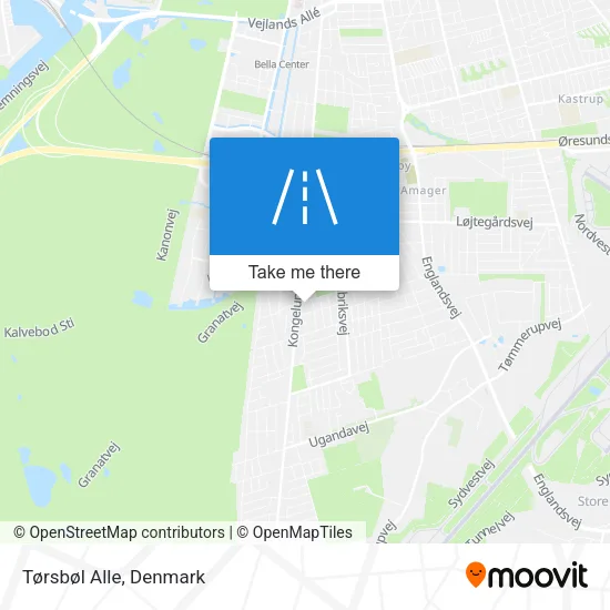 Tørsbøl Alle map
