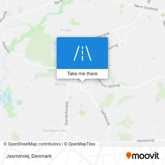 Jasminvej map