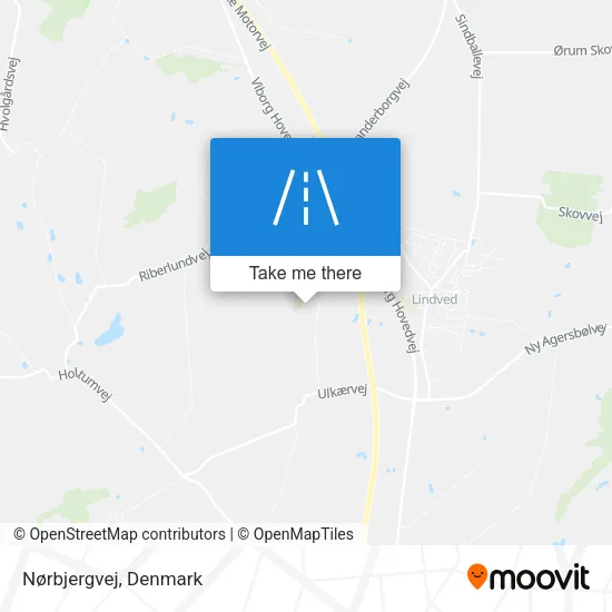 Nørbjergvej map