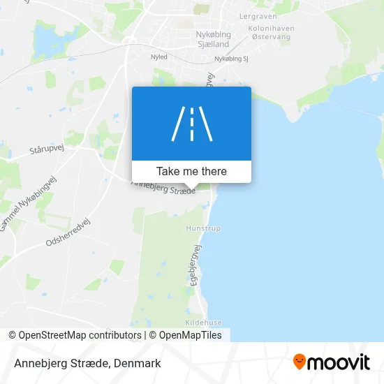 Annebjerg Stræde map