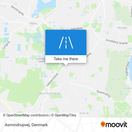 Asmindrupvej map