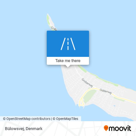 Bülowsvej map