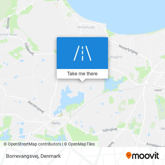 Borrevangsvej map